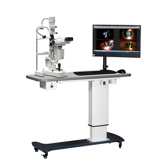 slit lamp with computer